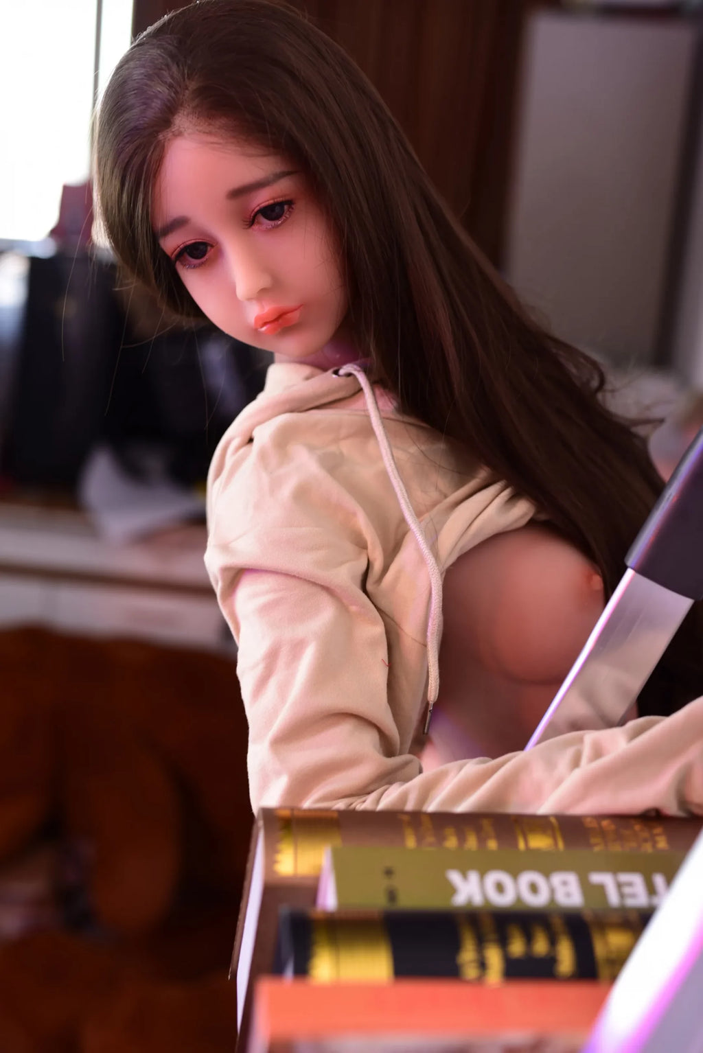 6YE | Kendall - 5Ft2/158cm Chubby Face Asian Doggy-able Sex Doll