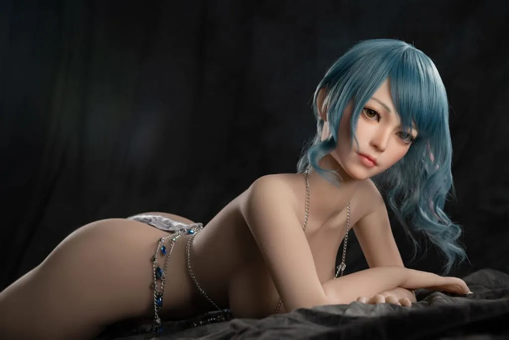 ZELEX? Sayumi 165cm (5.4') GE52# F-Breasts Silicone Head+TPE Body Sex Doll Love Doll (NO.2323)
