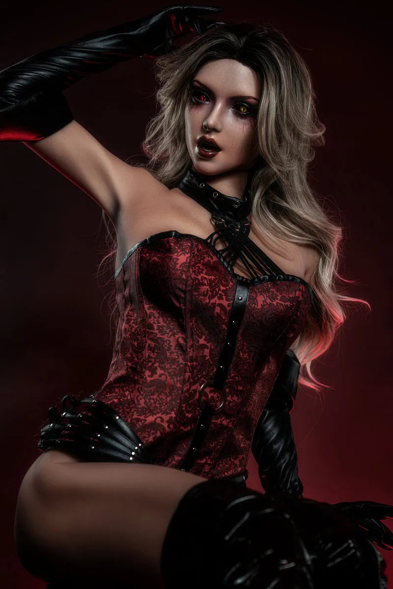 ZELEX? Inspiration Series Halloween 170cm (5.6') GE95# C-Breasts Full Silicone With Movable Jaw (NO.2330)