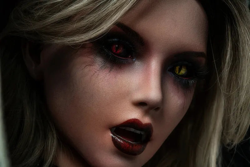 ZELEX? Inspiration Series Halloween 170cm (5.6') GE95# C-Breasts Full Silicone With Movable Jaw (NO.2330)