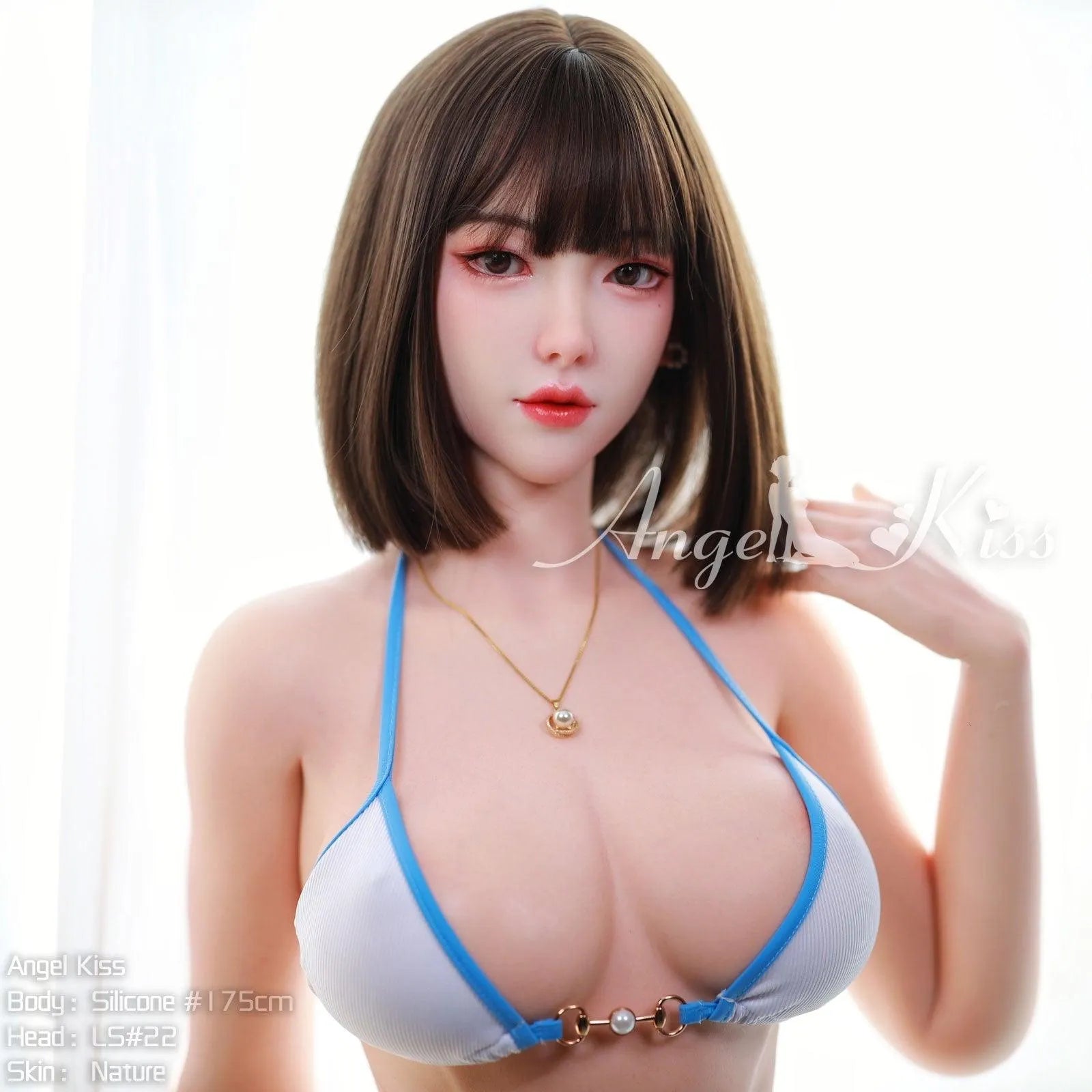 Angel Kiss | 175cm D-Cup Silicone Asian Sex Doll - Angel