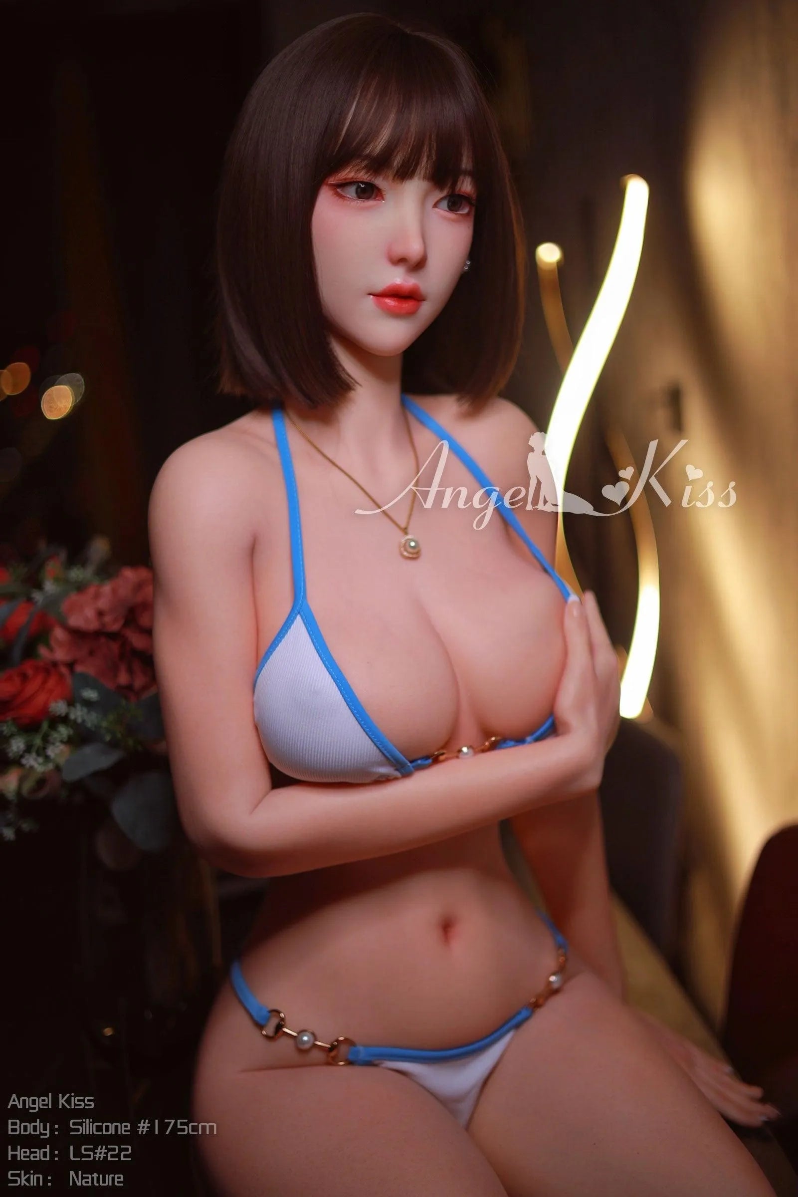 Angel Kiss | 175cm D-Cup Silicone Asian Sex Doll - Angel