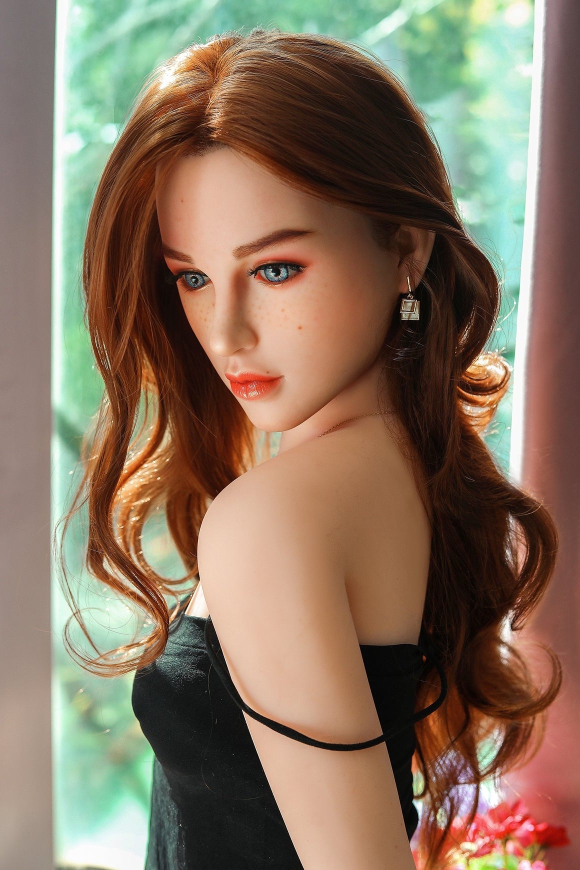 US In Stock - 159cm/5ft3 A-cup Small Breast TPE Sex Doll #263 SY