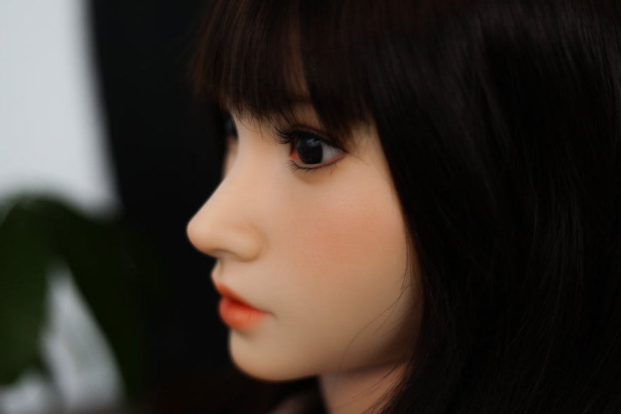 Full Silicone Half Body Breast Sex Doll Torso with #673 Head - Mille Orange in