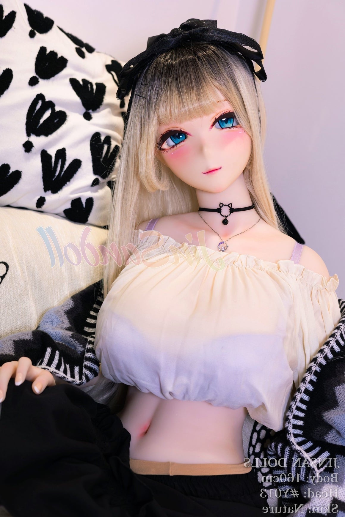 160cm/5ft3 I-Cup Anime Cute TPE Sex Doll with #Y013 Head WM