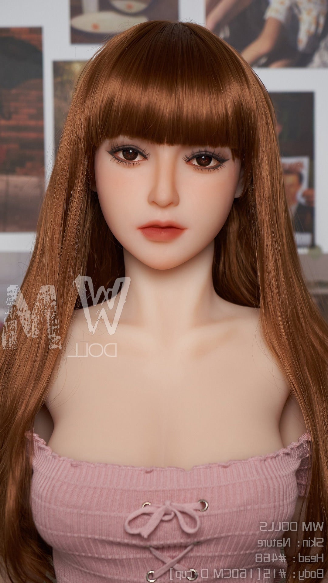 160cm/5ft3 D-Cup Medium Boobs Big Booty TPE Sex Doll with #468 Head WM