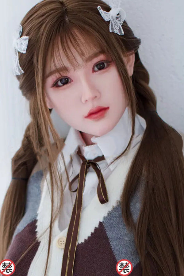 150cm/4ft11 D-cup Japanese Silicone Head Sex Doll - A35 Sora JX