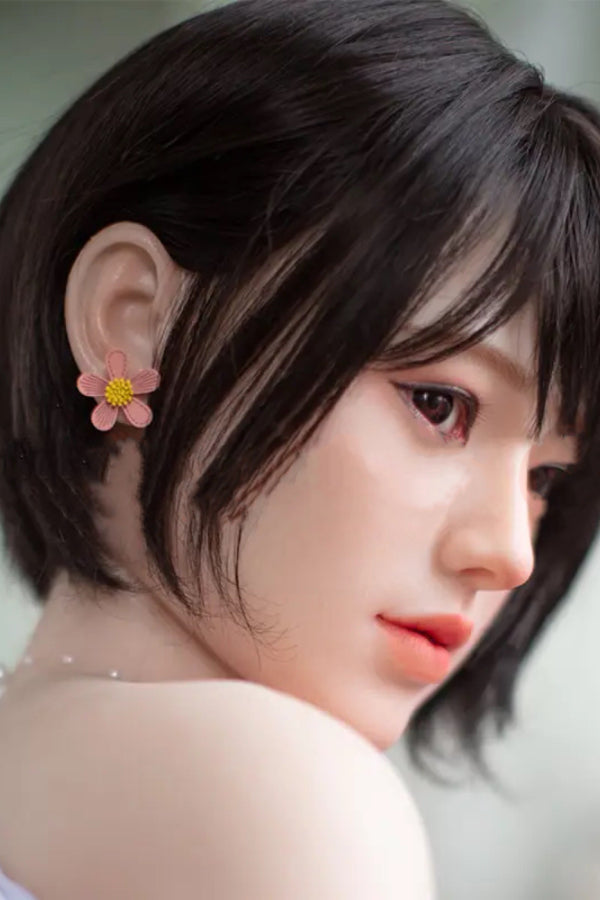 160cm/5ft3 D-cup Japanese Silicone Head Sex Doll - A46 Jo JX