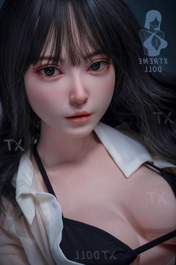 150cm/4ft11 D-cup Japanese Big Breast|Tits Full Silicone Sex Doll - Li Torso XT