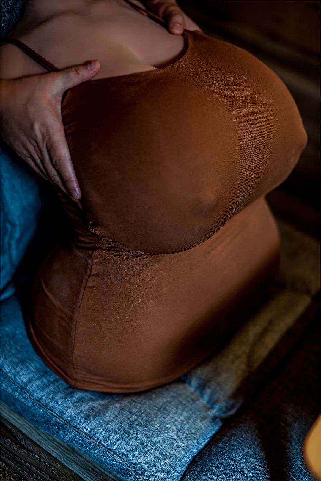ClimaxحTPE Sex Doll 58# Model Torso for Men Black Skin (In Stock US)