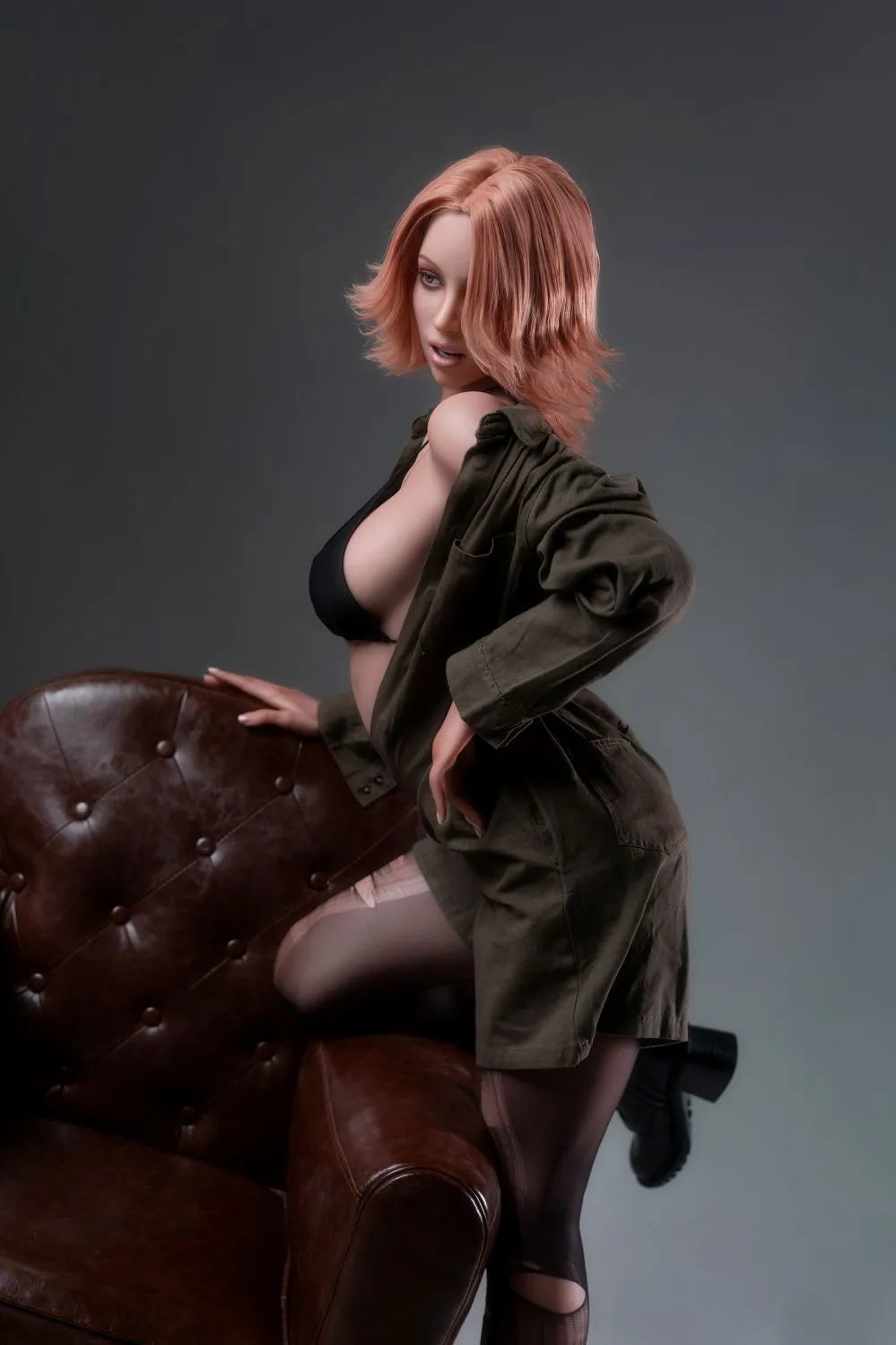 ZELEX? Inspiration Series 170cm (5.6') GE02#-1 C-Breasts Full Silicone (NO.2969)