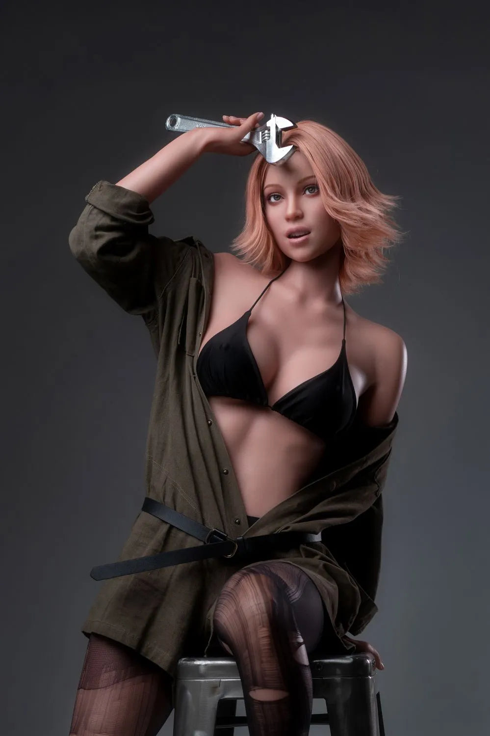 ZELEX? Inspiration Series 170cm (5.6') GE02#-1 C-Breasts Full Silicone (NO.2969)