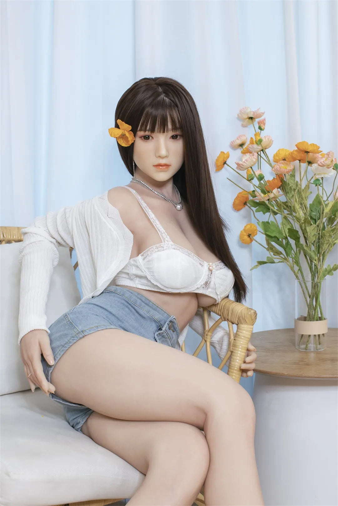 Meghan-Asian Style Sex Doll with realistic features (5 Sizes)