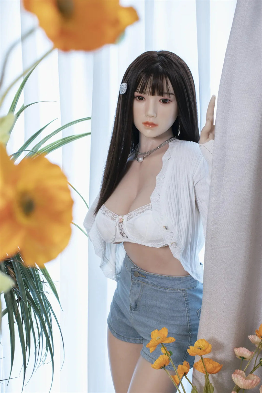 Meghan-Asian Style Sex Doll with realistic features (5 Sizes)