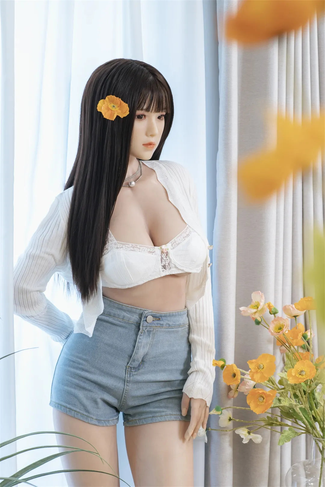 Meghan-Asian Style Sex Doll with realistic features (5 Sizes)