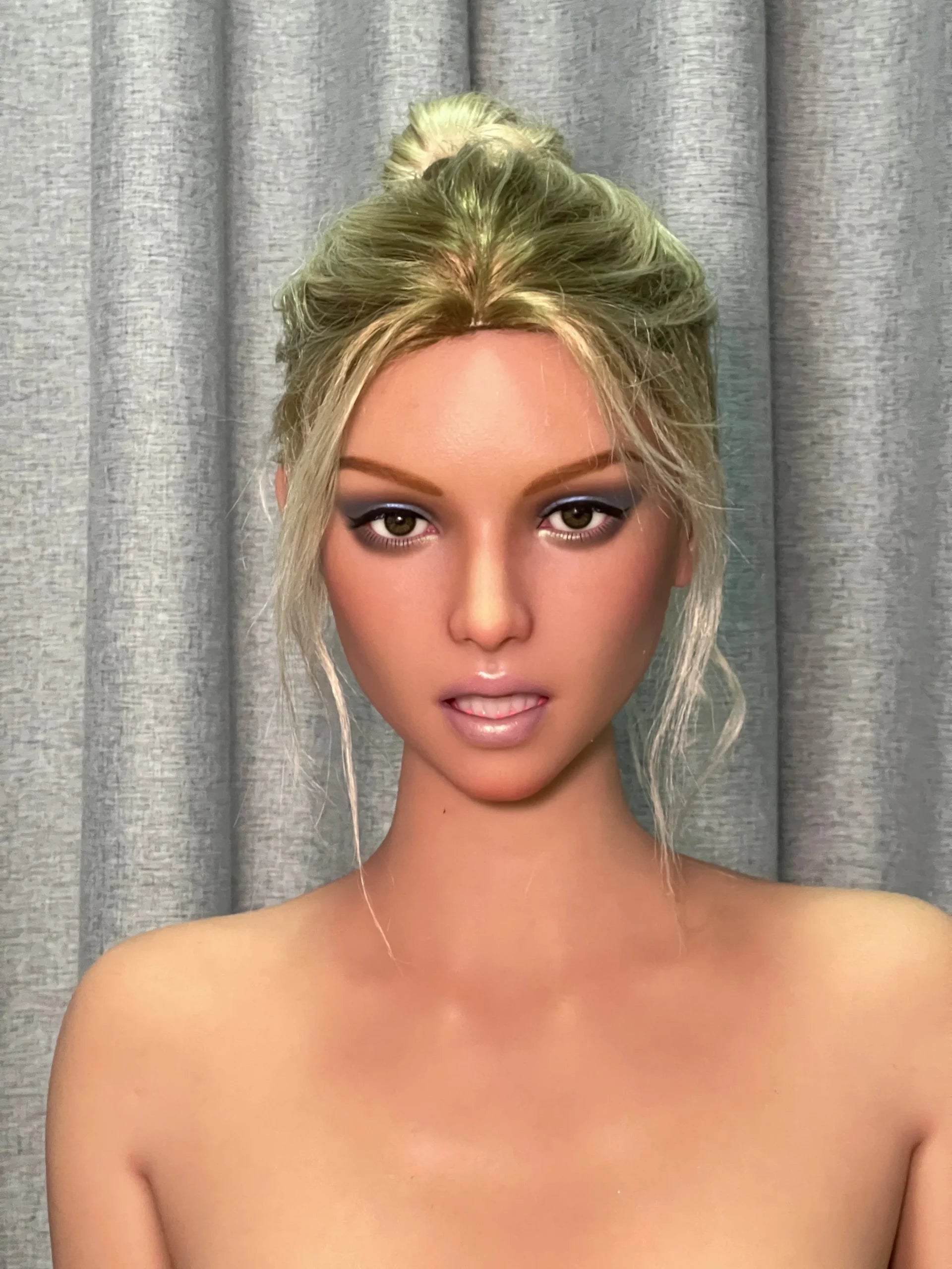 ZELEX? Inspiration Series Scarlett 170cm (5.6') GE95#-2 Full Silicone With Movable Jaw(NO.2443)