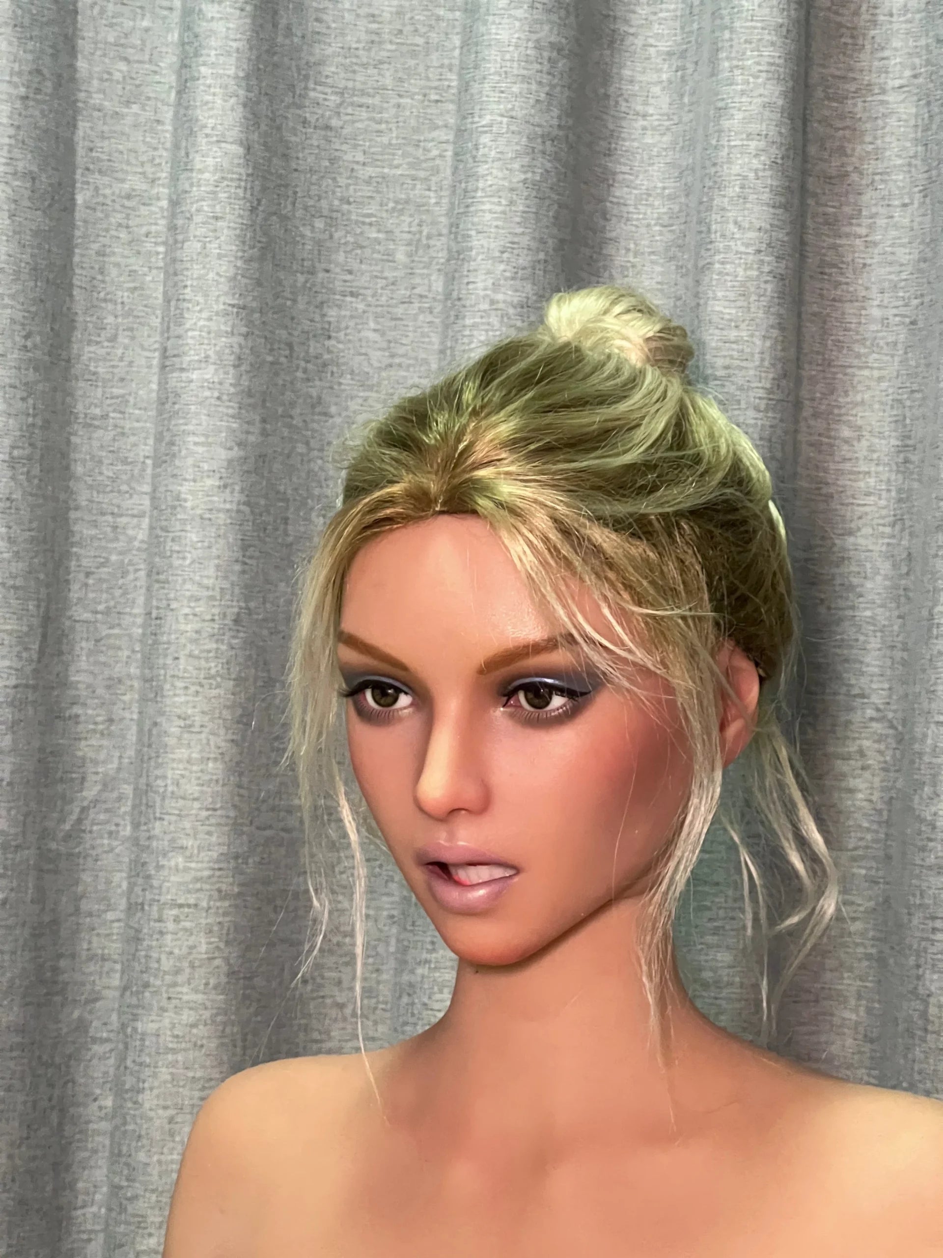 ZELEX? Inspiration Series Scarlett 170cm (5.6') GE95#-2 Full Silicone With Movable Jaw(NO.2443)