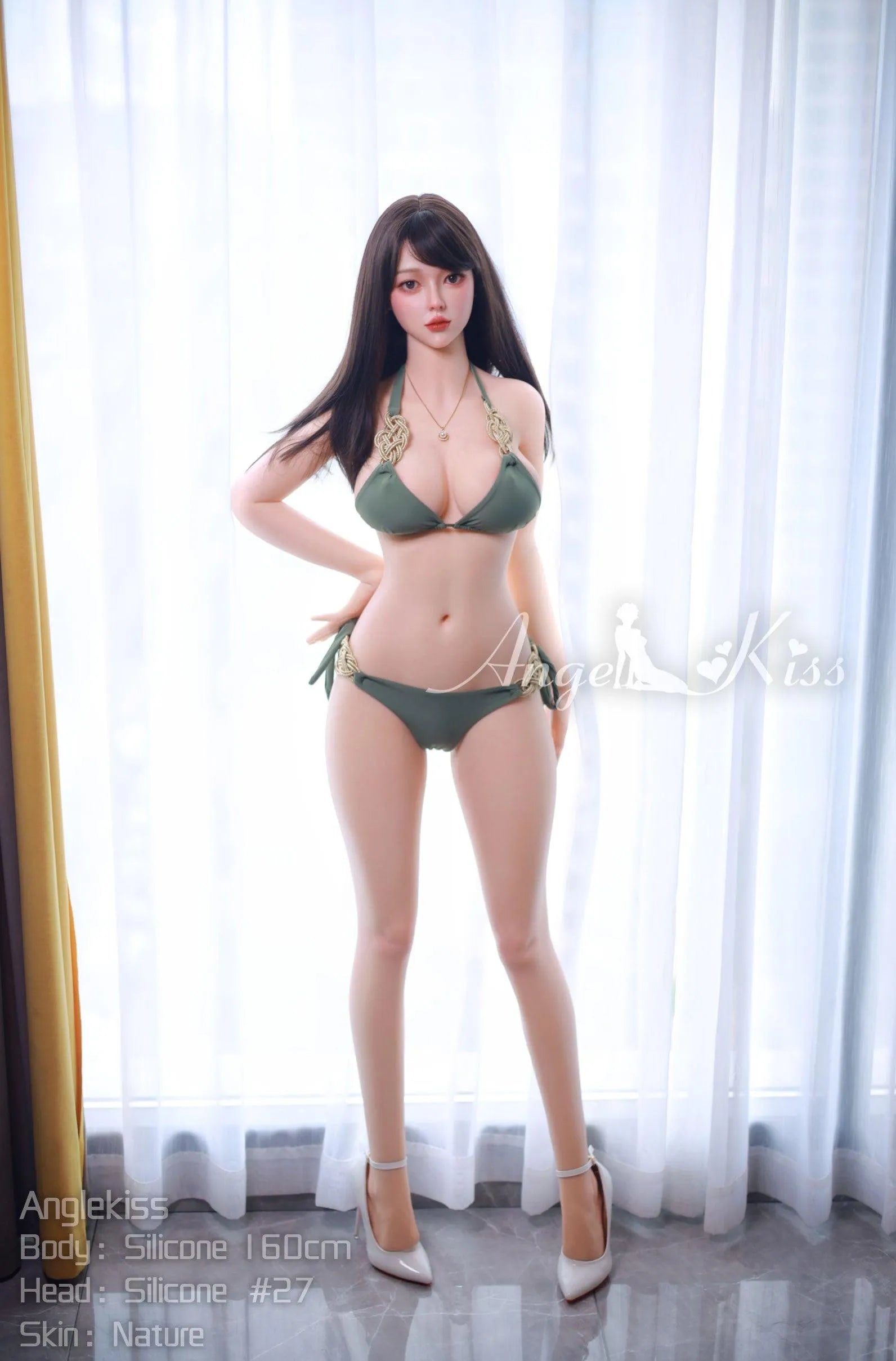 Angel Kiss | 160cm Big Breasts Silicone Asian Sex Doll - Aki