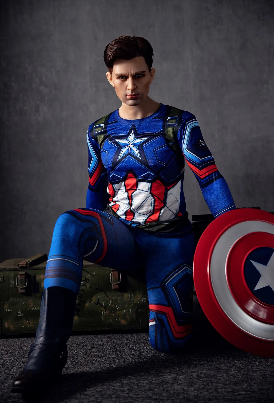Enio - 5ft3 /160cm Captain America Male Sex Doll For Women