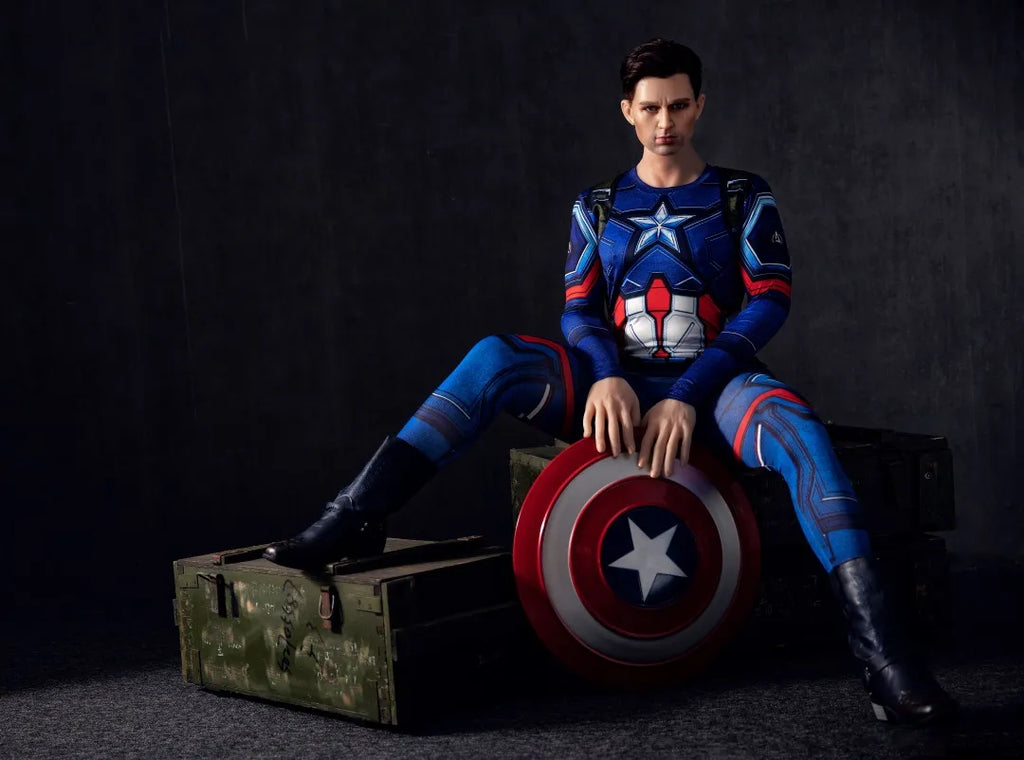 Enio - 5ft3 /160cm Captain America Male Sex Doll For Women