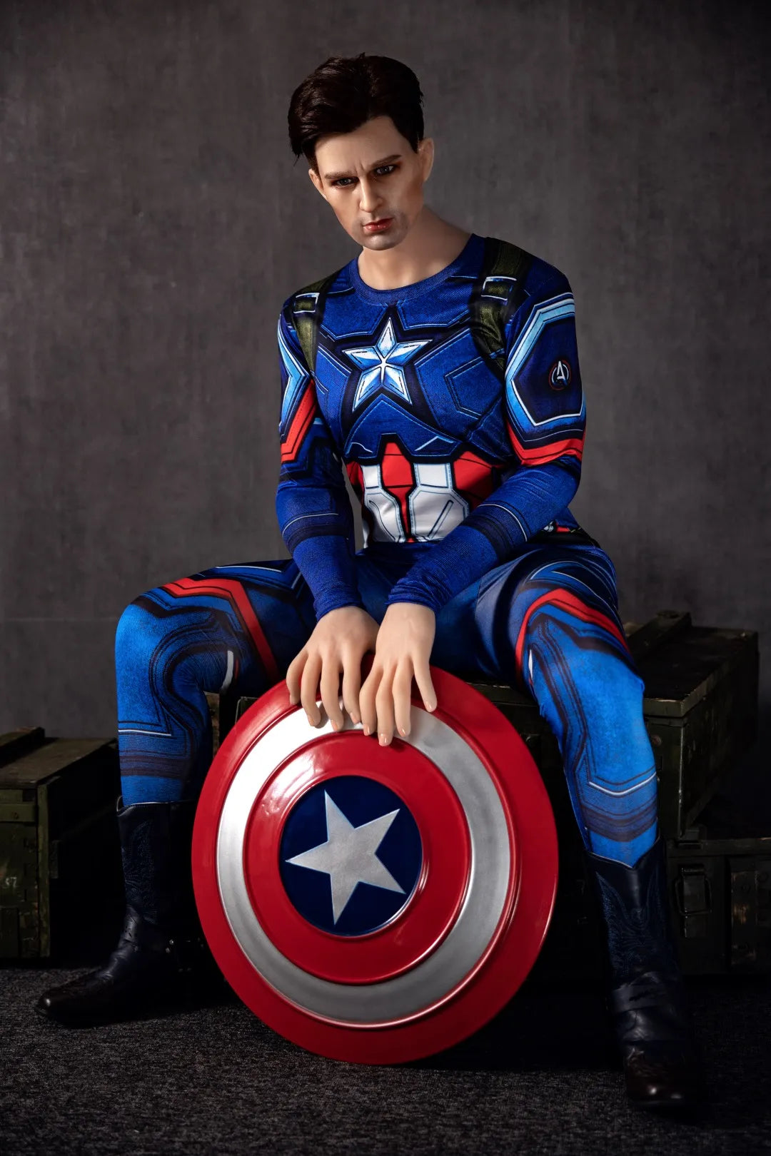 Enio - 5ft3 /160cm Captain America Male Sex Doll For Women