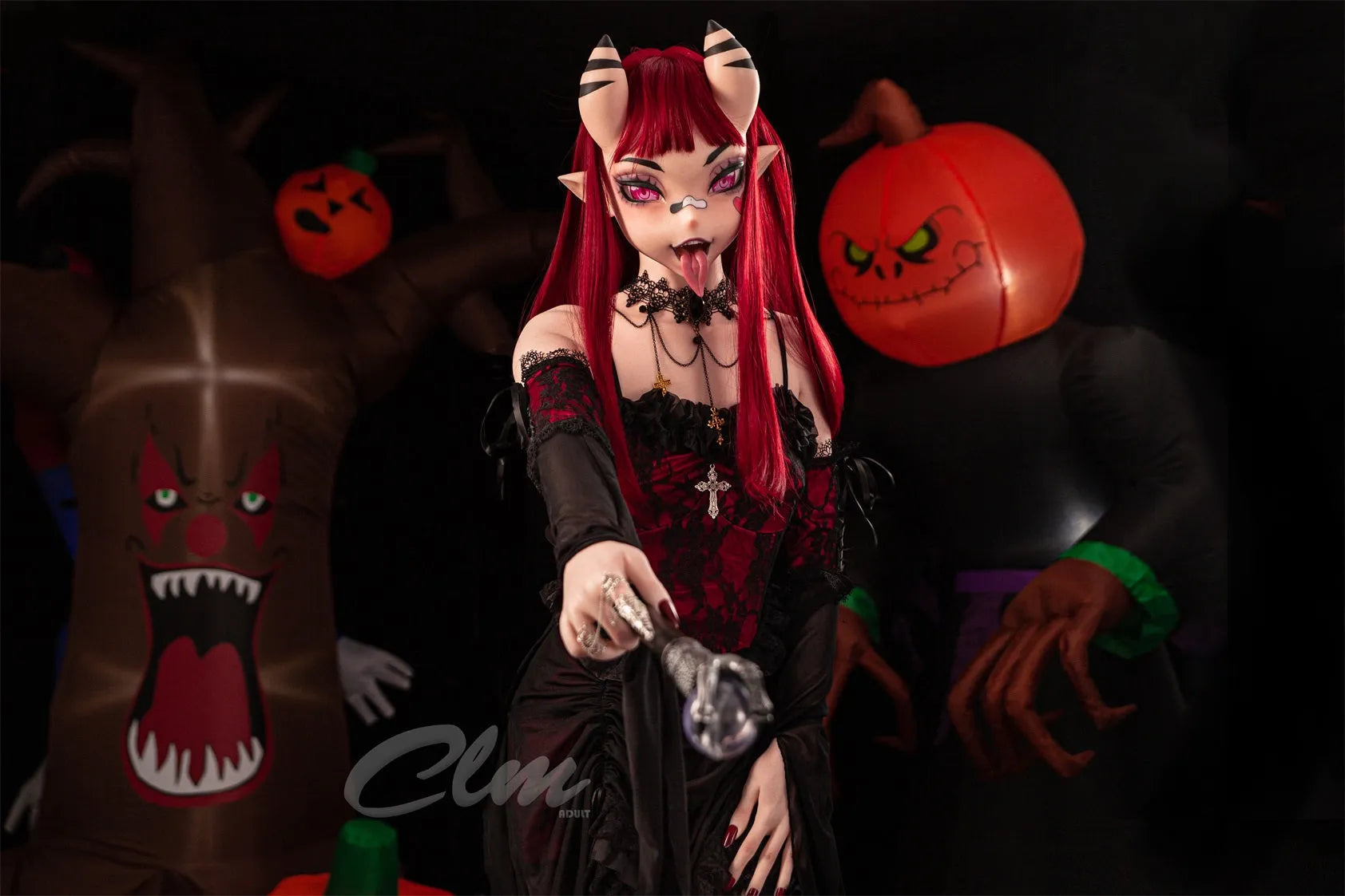 Climax Doll SiQ 157cm Ultra-Realistic Silicone Sex Doll Meru Halloween ??CLM Ultra??