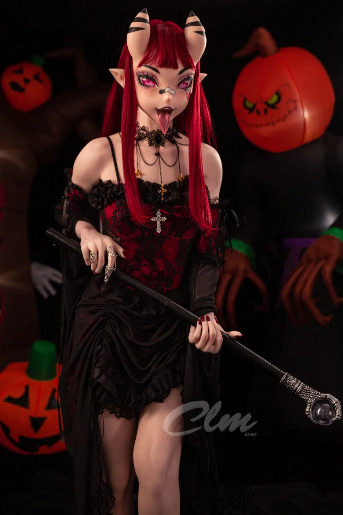 Climax Doll SiQ 157cm Ultra-Realistic Silicone Sex Doll Meru Halloween ??CLM Ultra??