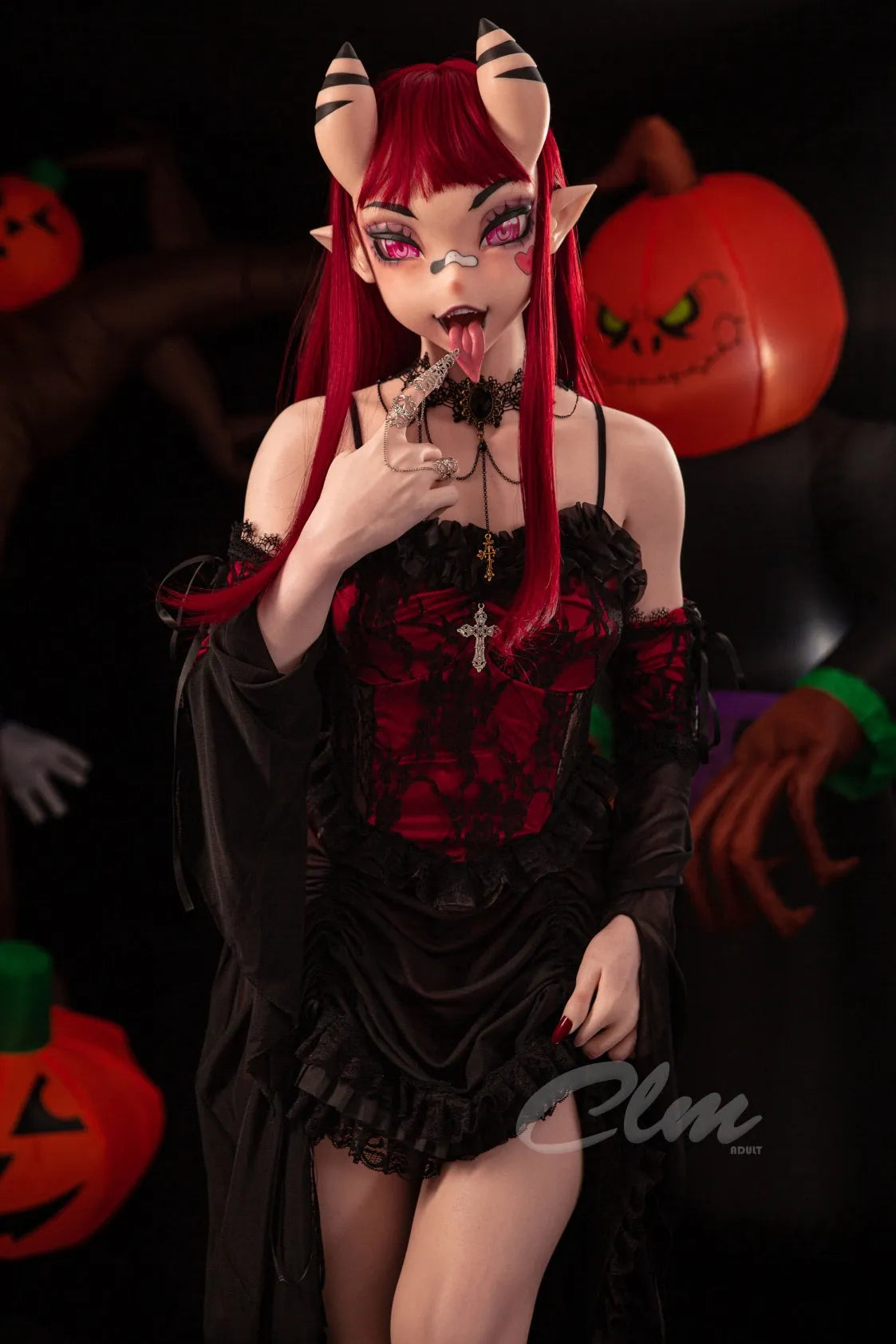 Climax Doll SiQ 157cm Ultra-Realistic Silicone Sex Doll Meru Halloween ??CLM Ultra??