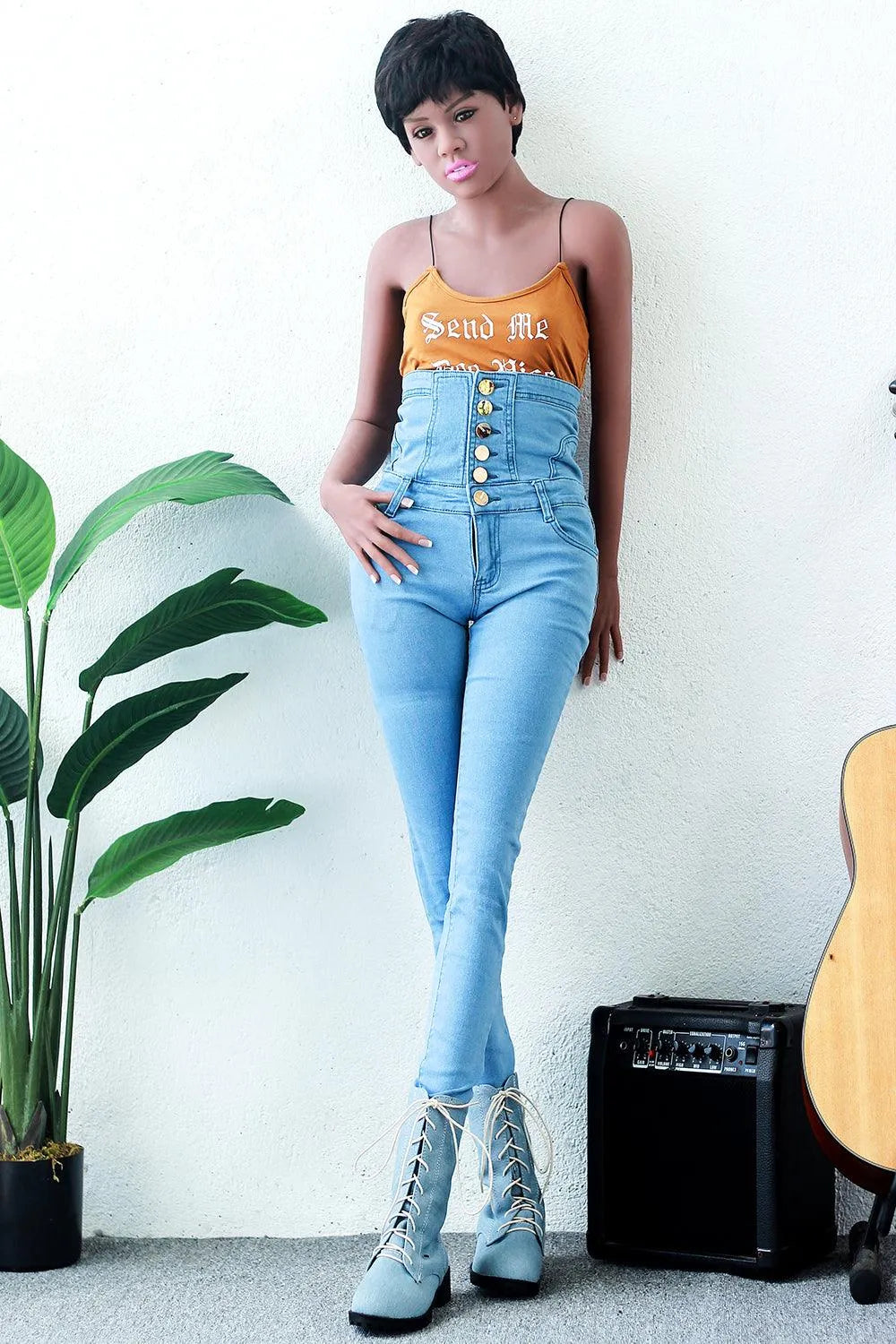 Jarliet 5ft 1 /155cm Small Breast Realistic Sex Doll - Meg