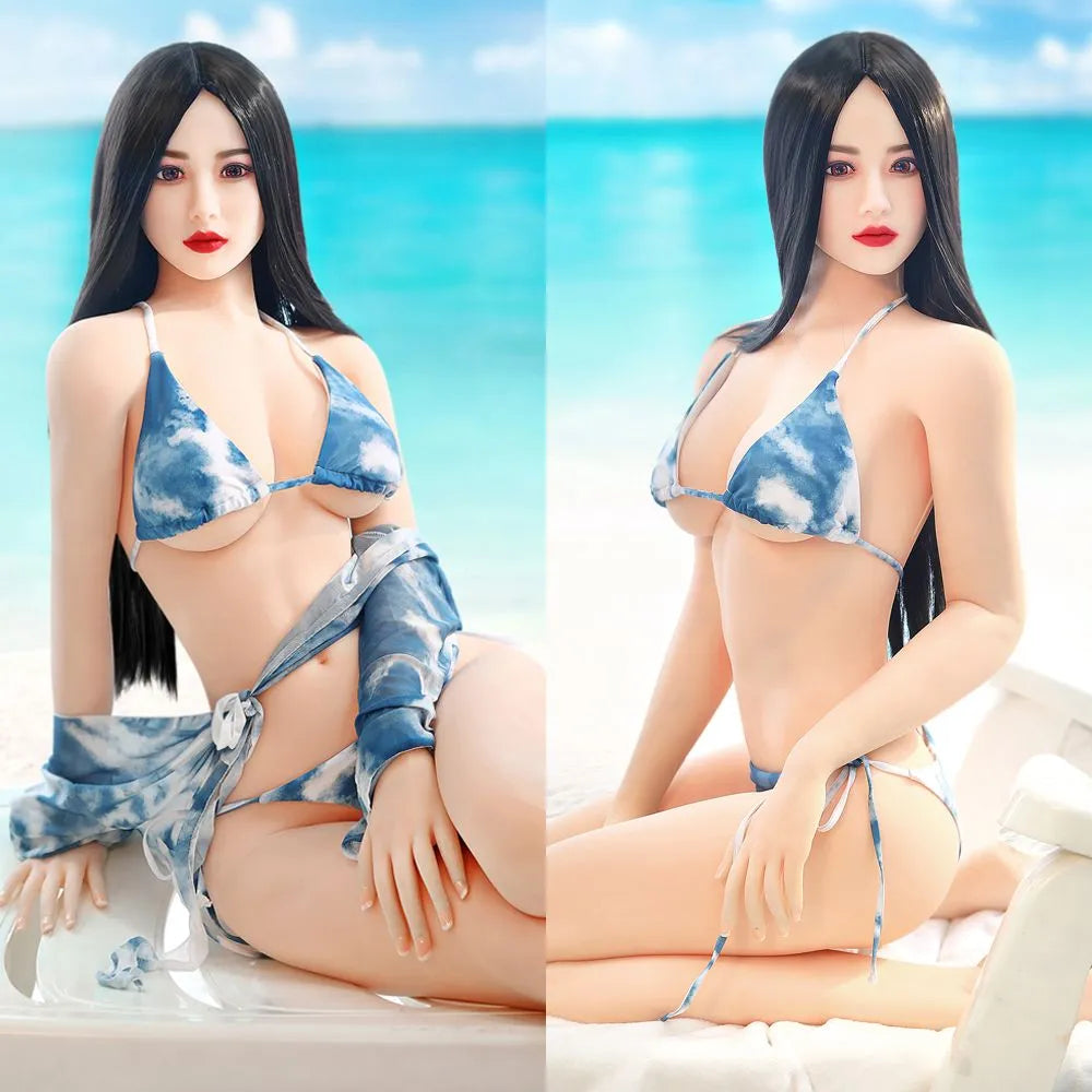 SY Doll | Asia 166cm/5ft5 Beach Swimsuit Small Chest Lifelike Sex Doll - Lillia