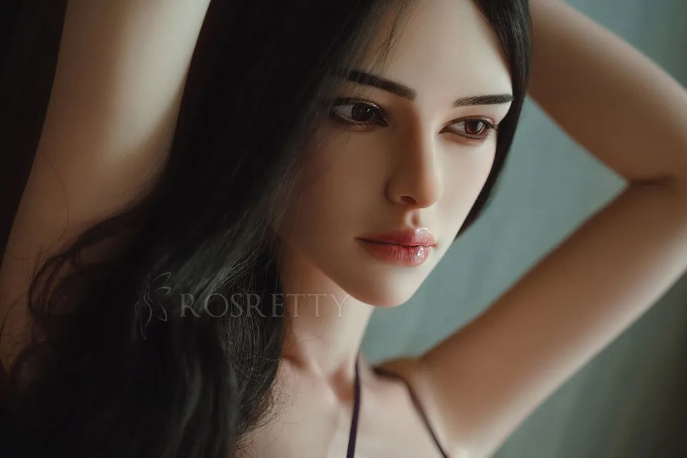 ROSRETTY | 173cm/5ft8 Small Breast Mature Full Silicone Sex Doll - Christine