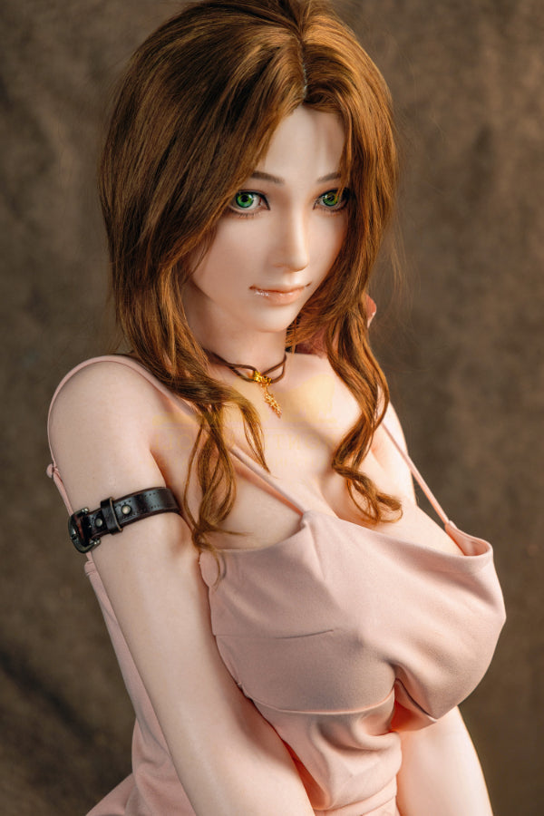 165cm/5ft5 G-Cup Aerith Silicone Sex Doll - S32 Kitty Irontech