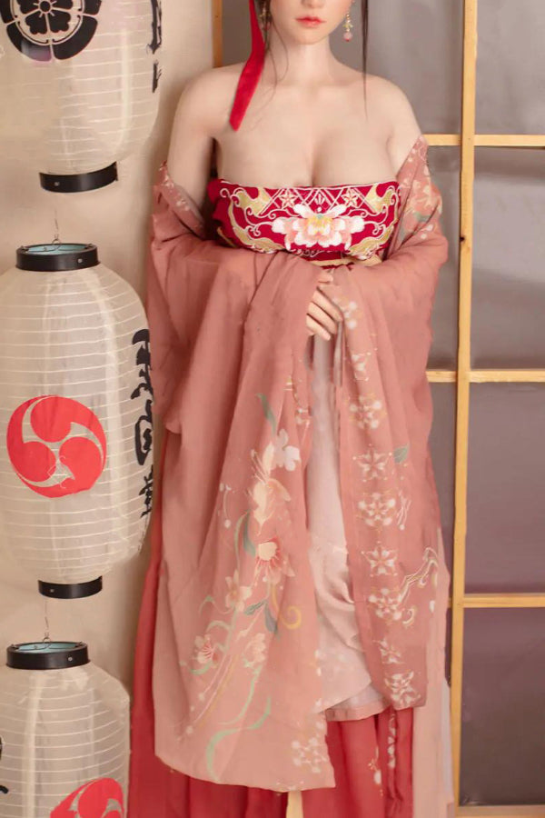 150cm/4ft11 D-cup Silicone Head Sex Doll - A34 Qi JX