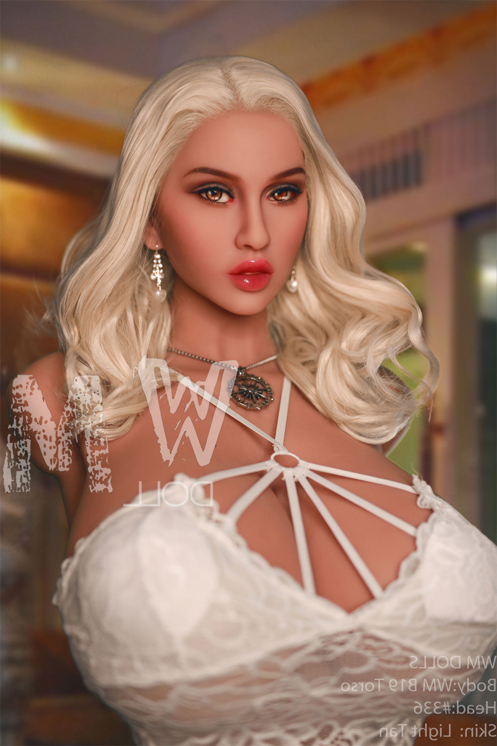 70cm/2ft4 Fuckable Tits Torso TPE Sex Doll with #336 Head - WM