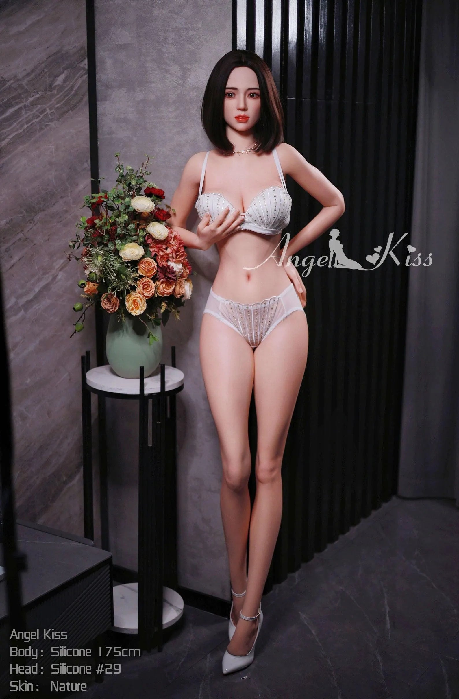 Angel Kiss | 175cm E-Cup Silicone Sex Doll - Mary