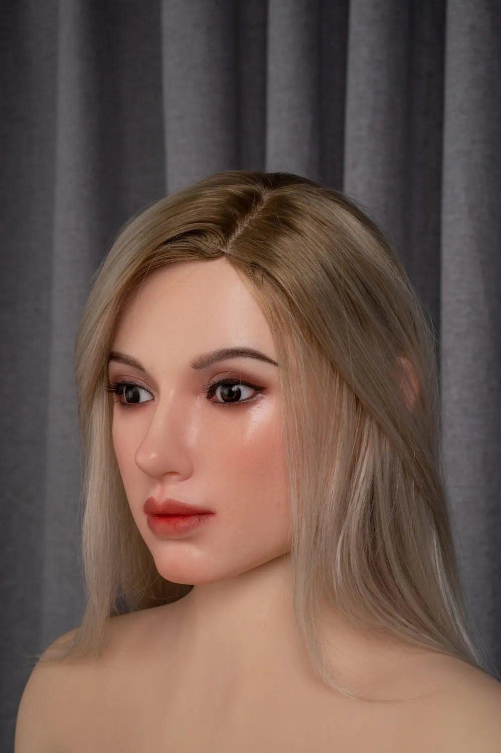 ZELEX? 168cm (5.5') GE111#-1 E-Breasts Silicone Head+TPE Body (NO.2845)