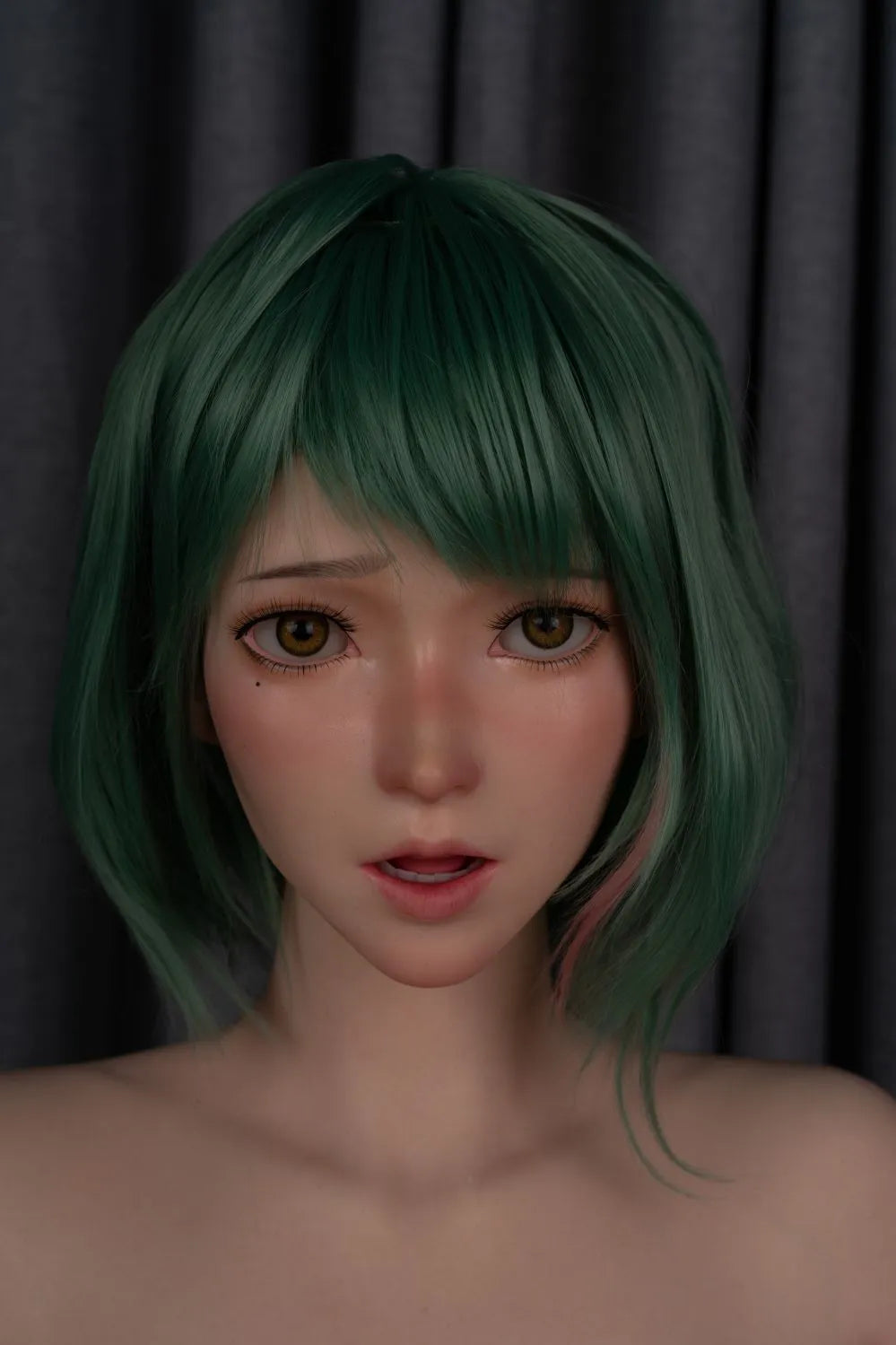 ZELEX? Miko 172cm(5.6') GE57ZM# F-Breasts Full Silicone With Movable Jaw(NO.2749)