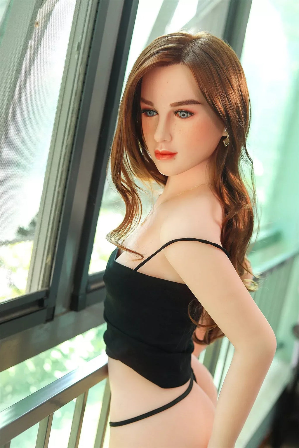 Ambre - 159cm A Freckle Style Lovely Realistic Sex Doll (Optional Sizes£©