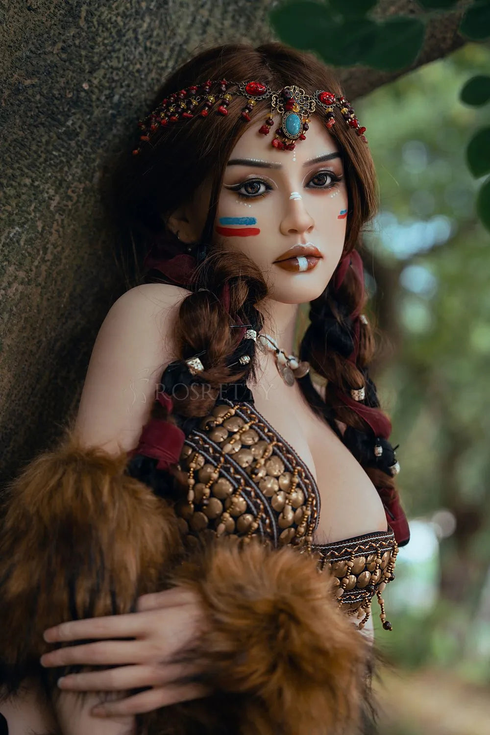 Rosretty Doll | 164cm/5ft5 Big Breasts Primitive Tribal Queen Wild Bea
