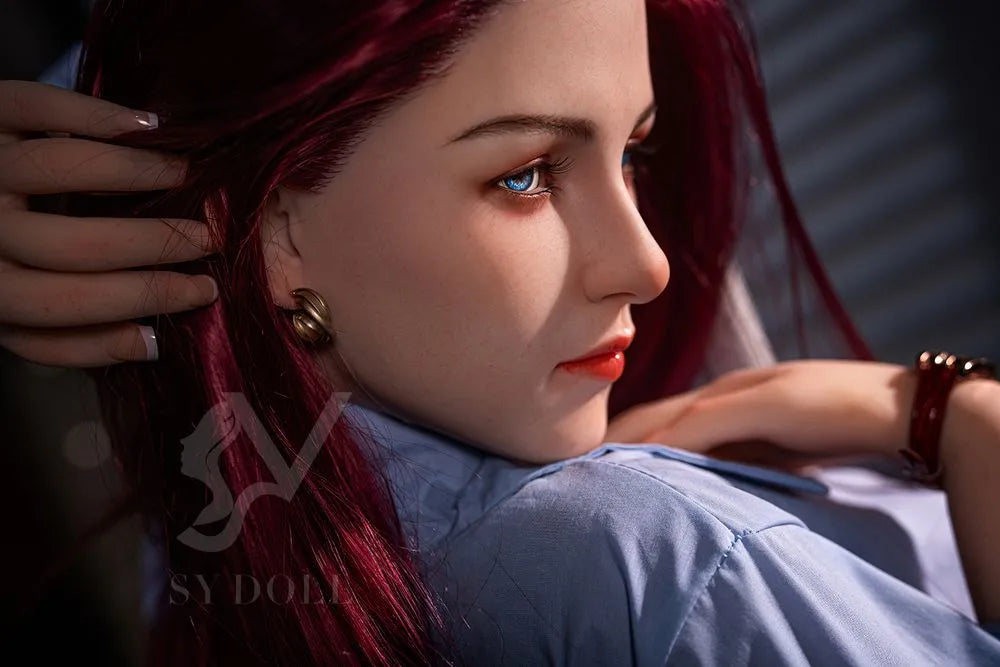 SY Doll |169cm/5ft5 Red Hair Mature Big Breasts Lifelike Sex Doll - Jessi