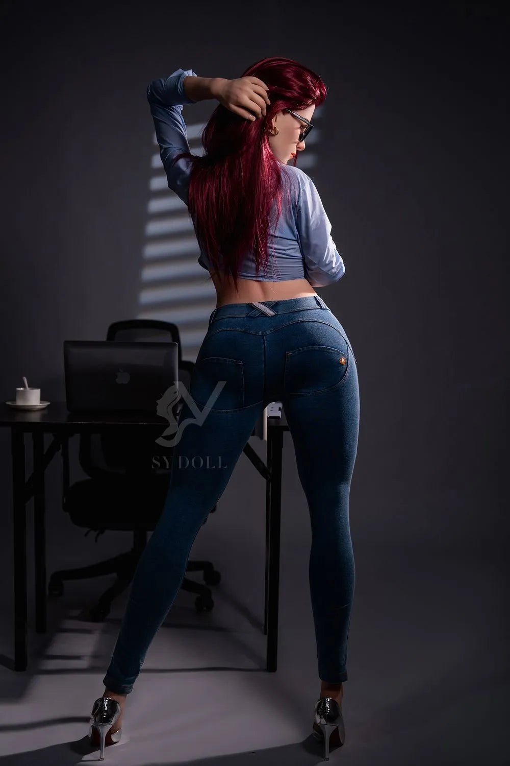 SY Doll |169cm/5ft5 Red Hair Mature Big Breasts Lifelike Sex Doll - Jessi