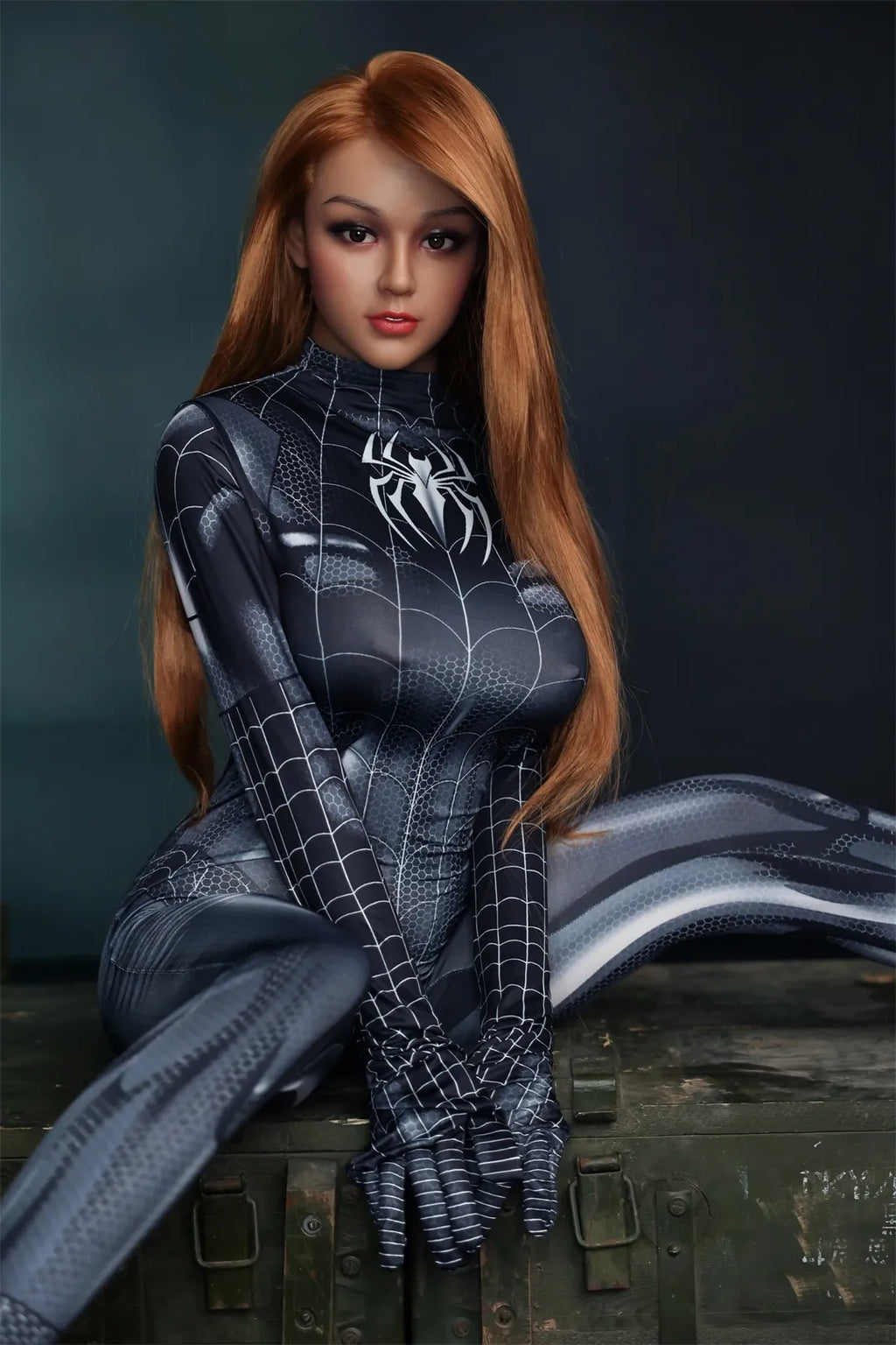 Janet - 5ft 2 /158cm Medium Breast With Brown Hair Realistic Sex Doll (5 Size)