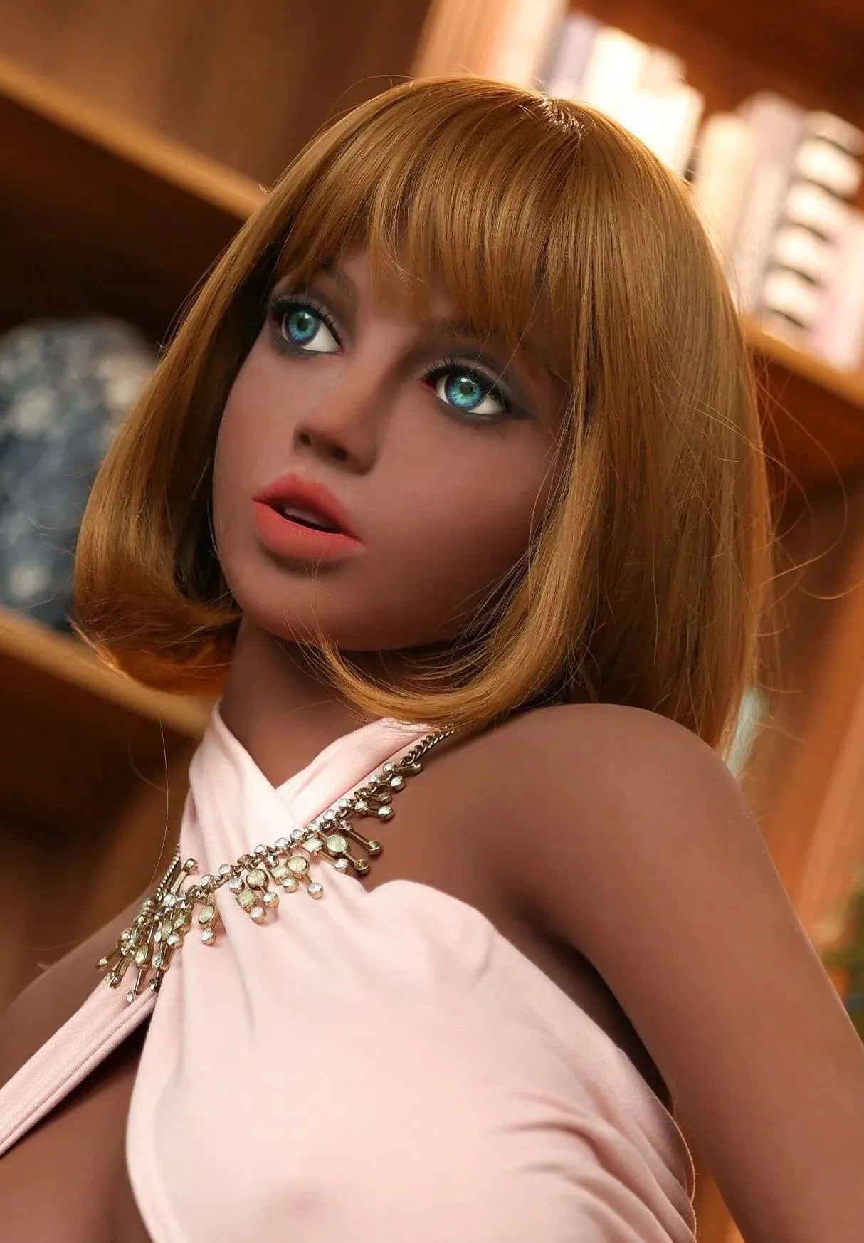 154cm Medium Breast Black Sex Doll - Beulah