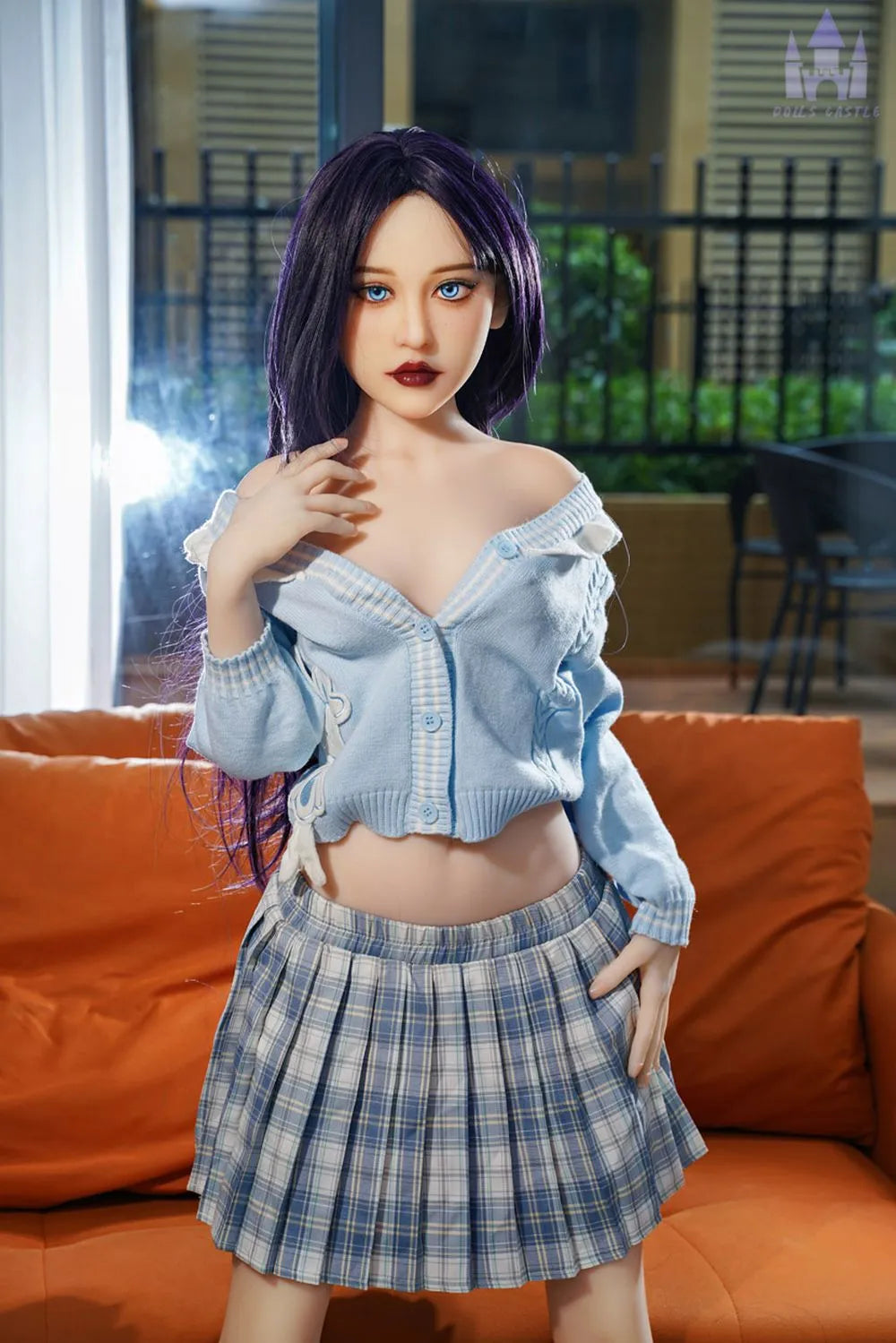 Dolls Castle | 150cm/4ft11 Small Breasts Lovely Full TPE Sex Doll - Aaliyah