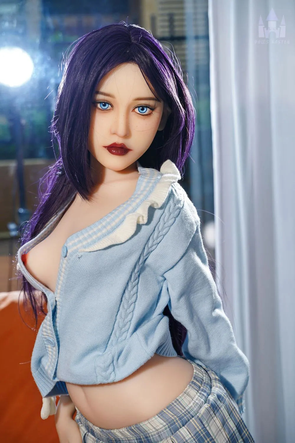 Dolls Castle | 150cm/4ft11 Small Breasts Lovely Full TPE Sex Doll - Aaliyah