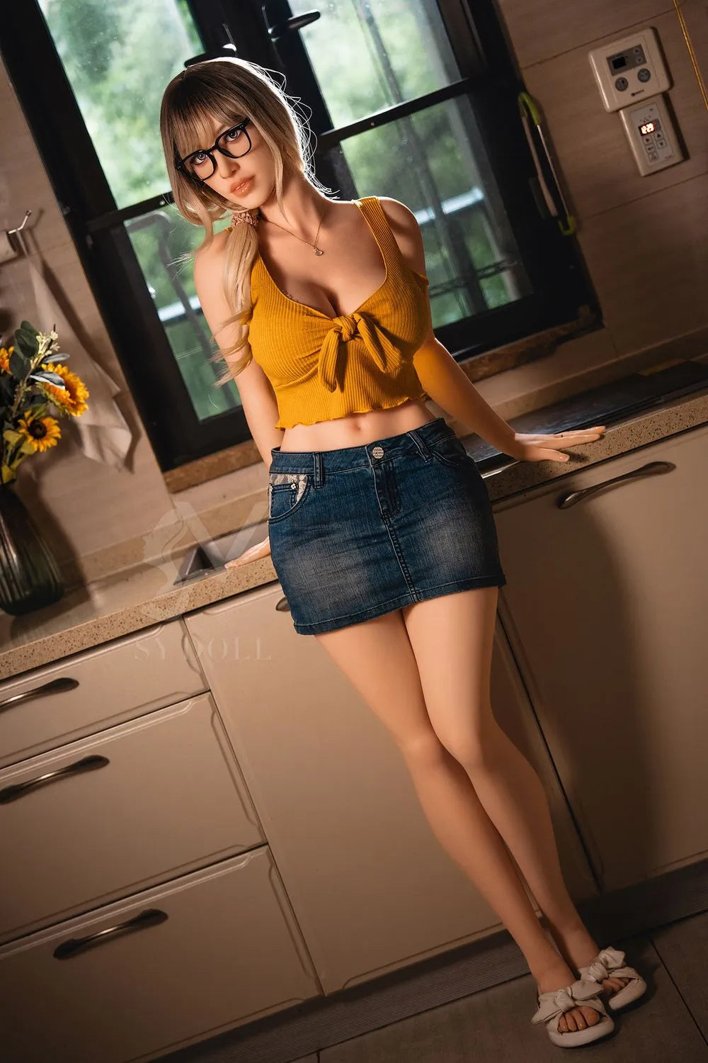 SY Doll |170cm/5ft7 Small Breasts Mature TPE Sex Doll - Aimee