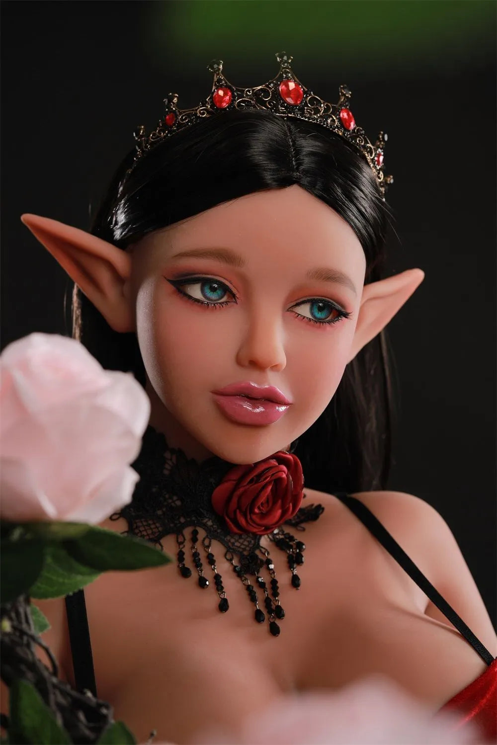 158cm/5ft2 Elf Ears Big Breasts Lifelike Sex Doll - Judith (In Stock US)