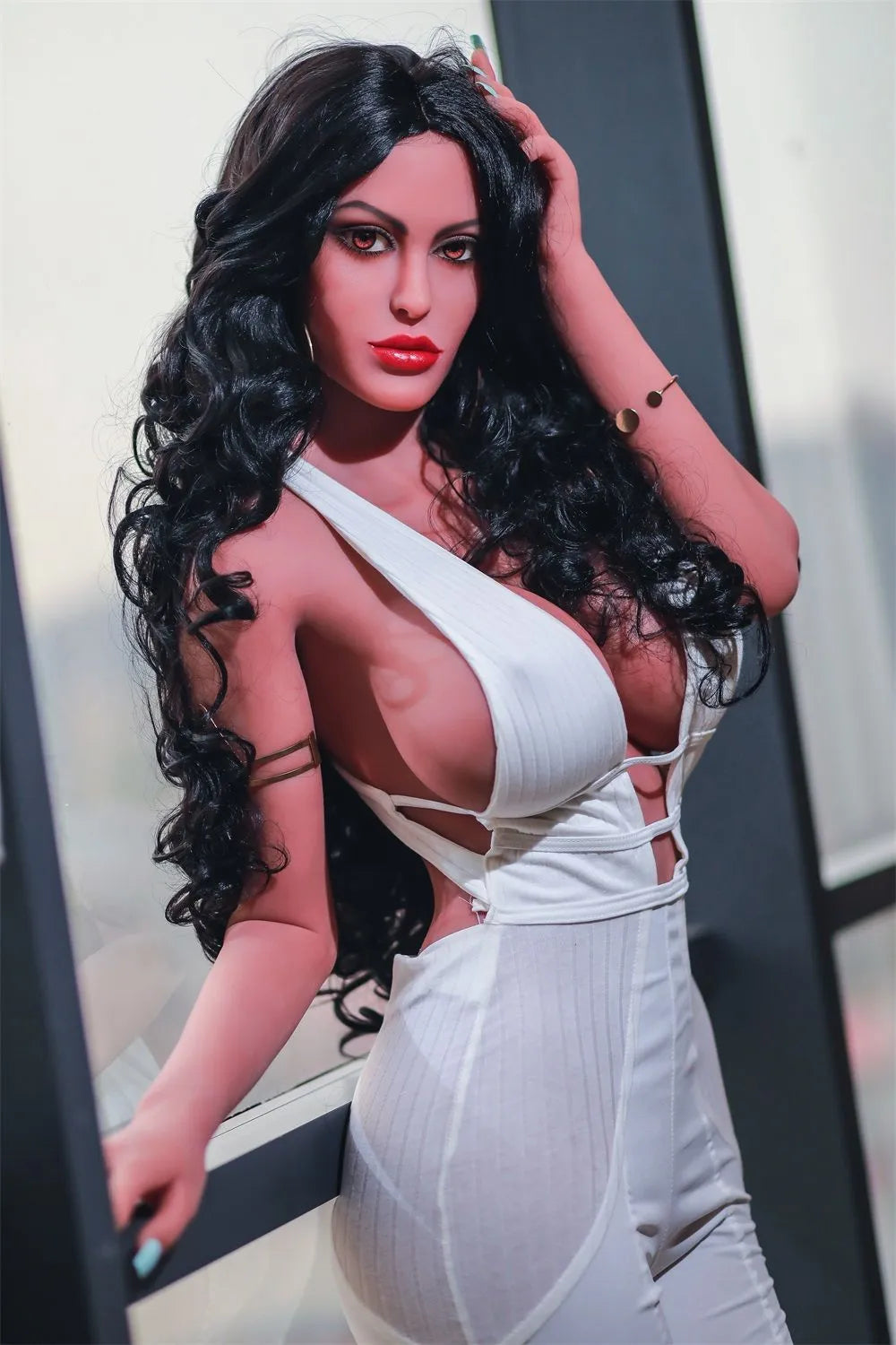 170cm/5ft7 Tan Skin Sexy Mature Plump Sex Doll - Adelina (In Stock US)