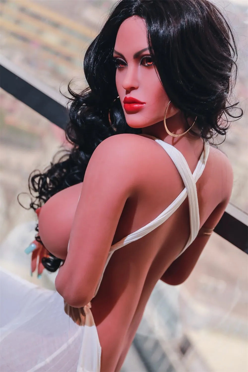 170cm/5ft7 Tan Skin Sexy Mature Plump Sex Doll - Adelina (In Stock US)