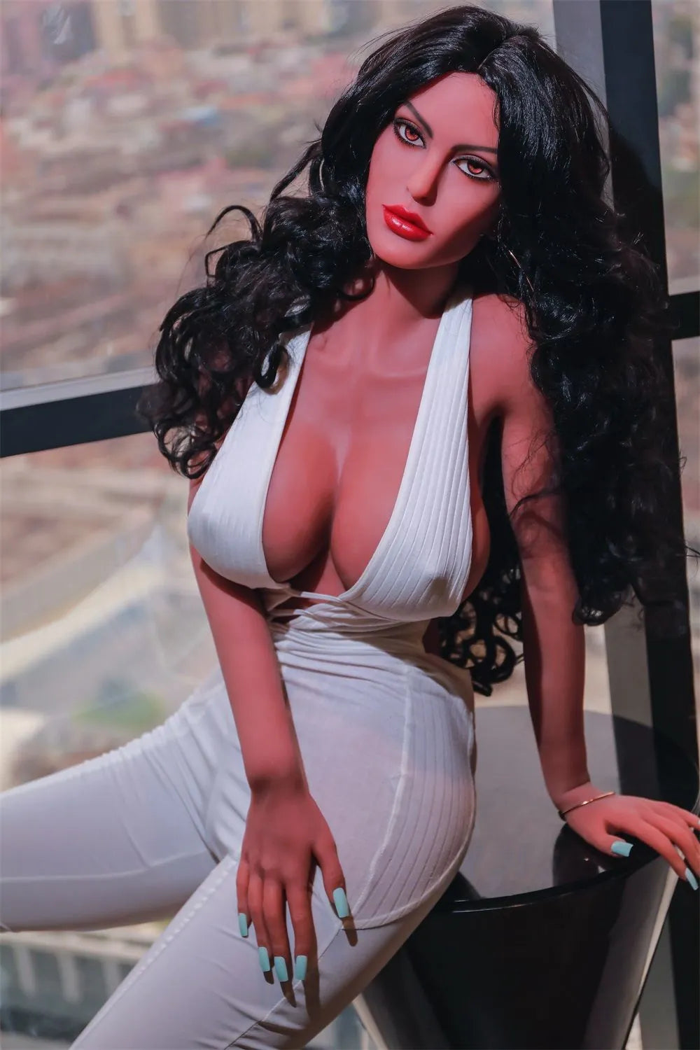 170cm/5ft7 Tan Skin Sexy Mature Plump Sex Doll - Adelina (In Stock US)
